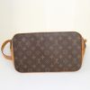 Louis Vuitton Amfar Three handbag in brown monogram canvas and natural leather - Detail D4 thumbnail