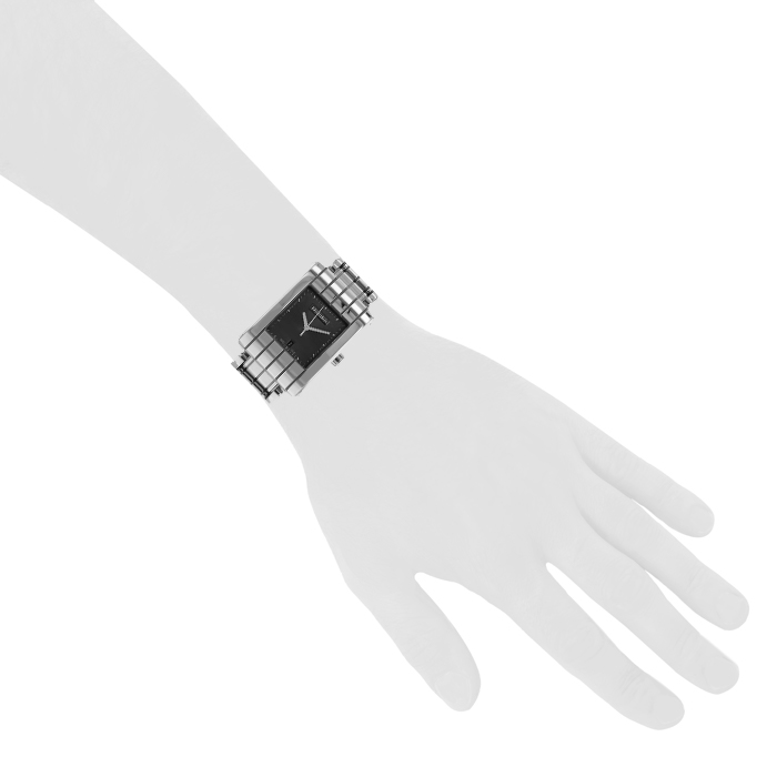 Boucheron Reflet large model watch in stainless steel Circa 2000 - Detail D1
