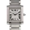 Cartier Tank Française watch in stainless steel Ref:  2302 Circa  2000 - 00pp thumbnail