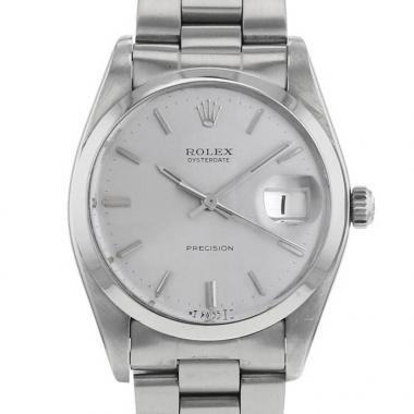 Orologio Rolex Oyster Date Precision in acciaio Ref :  6694 Circa  1978