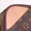 Louis Vuitton Pegase soft suitcase in brown monogram canvas and natural leather - Detail D3 thumbnail
