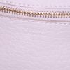 Borsa Celine Tie Bag modello piccolo in pelle martellata color crema - Detail D3 thumbnail