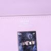 Hermes Kelly 40 cm handbag in Rose Dragee Swift leather - Detail D4 thumbnail