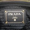 Prada Shopping shoulder bag in black leather - Detail D4 thumbnail