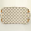 Louis Vuitton Hampstead shopping bag in azur damier canvas - Detail D5 thumbnail