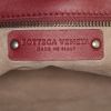 Bottega Veneta Medium Top Handle handbag in burgundy intrecciato leather - Detail D4 thumbnail