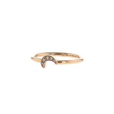 Sortija Fred Kate Moss en oro amarillo y diamantes