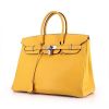 Hermes Birkin 35 cm handbag in Jaune d'Or epsom leather - 00pp thumbnail