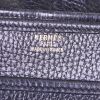 Bolso de mano Hermes Nouméa en cuero Ardenne negro - Detail D3 thumbnail