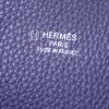 Borsa da viaggio Hermes Bolide - Travel Bag in pelle togo blu - Detail D3 thumbnail
