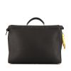Fendi  Peekaboo Selleria large model  shoulder bag  in black leather - 360 thumbnail