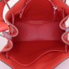 Sac bandoulière Hermès So Kelly en cuir togo rouge Geranium - Detail D2 thumbnail