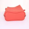 Hermès So Kelly shoulder bag in red Geranium togo leather - Detail D4 thumbnail