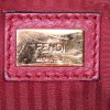 Fendi 2 Jours handbag in red leather - Detail D4 thumbnail