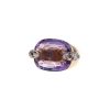 Pomellato Pin Up ring in pink gold,  amethyst and sapphires and in amethyst - 00pp thumbnail