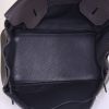 Hermes Birkin 35 cm handbag in anthracite grey togo leather - Detail D2 thumbnail