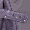 Hermes Birkin 35 cm handbag in anthracite grey togo leather - Detail D4 thumbnail