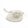 Sortija Dior Deux Epices en oro blanco,  diamantes y piedras ornamentales - Detail D2 thumbnail