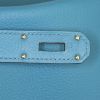 Hermes Haut à Courroies weekend bag in blue togo leather - Detail D5 thumbnail