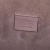 Gucci Dionysus handbag in brown monogram canvas and beige suede - Detail D4 thumbnail