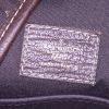 Borsa Louis Vuitton Manon modello medio in tela di lino marrone e pelle marrone - Detail D3 thumbnail