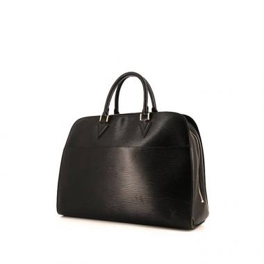 Louis Vuitton Sorbonne briefcase in black epi leather