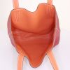 Shopping bag Hermes Double Sens in pelle togo rossa e arancione - Detail D3 thumbnail