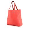 Shopping bag Hermes Double Sens in pelle togo rosa e gold - 00pp thumbnail