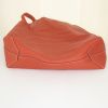 Shopping bag Hermes Double Sens in pelle togo rosa e gold - Detail D5 thumbnail