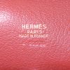 Bolso de mano Hermes Plume en cuero togo rojo ladrillo - Detail D3 thumbnail