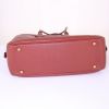 Hermes Plume handbag in brick red togo leather - Detail D4 thumbnail