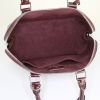Louis Vuitton Alma handbag in burgundy patent epi leather - Detail D2 thumbnail