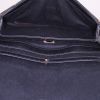 Borsa a tracolla Dolce & Gabbana in tela cerata leopardata e pelle nera - Detail D3 thumbnail