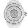 Chanel J12 watch in white ceramic Ref:  H1759 Circa  2010 - 00pp thumbnail