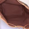 Shopping bag Louis Vuitton Grand Noé modello grande in tela monogram e pelle naturale - Detail D2 thumbnail