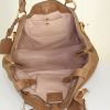 Prada shopping bag in brown leather - Detail D2 thumbnail