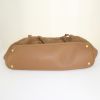 Prada shopping bag in brown leather - Detail D4 thumbnail