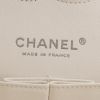 Chanel Timeless handbag in beige, white and pink tricolor quilted leather - Detail D4 thumbnail