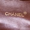 Sac porté épaule ou main Chanel Vintage en cuir marron - Detail D4 thumbnail