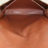Sac bandoulière Louis Vuitton Cartouchiére en toile monogram marron et cuir naturel - Detail D2 thumbnail