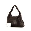 Bottega Veneta Veneta handbag in brown intrecciato leather - 00pp thumbnail