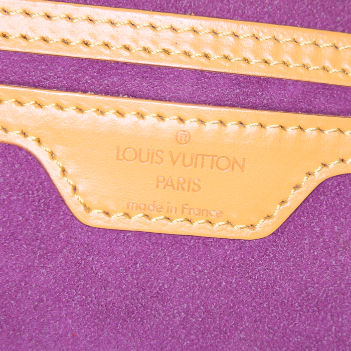 Louis Vuitton Gobelins - Backpack backpack in yellow epi leather - Detail D3
