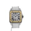 Cartier Santos-100 watch in gold and stainless steel Ref:  2656 Circa  2007 - 360 thumbnail
