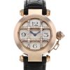 Cartier Pasha Grille watch in pink gold Ref:  2815 Circa  2000 - 00pp thumbnail