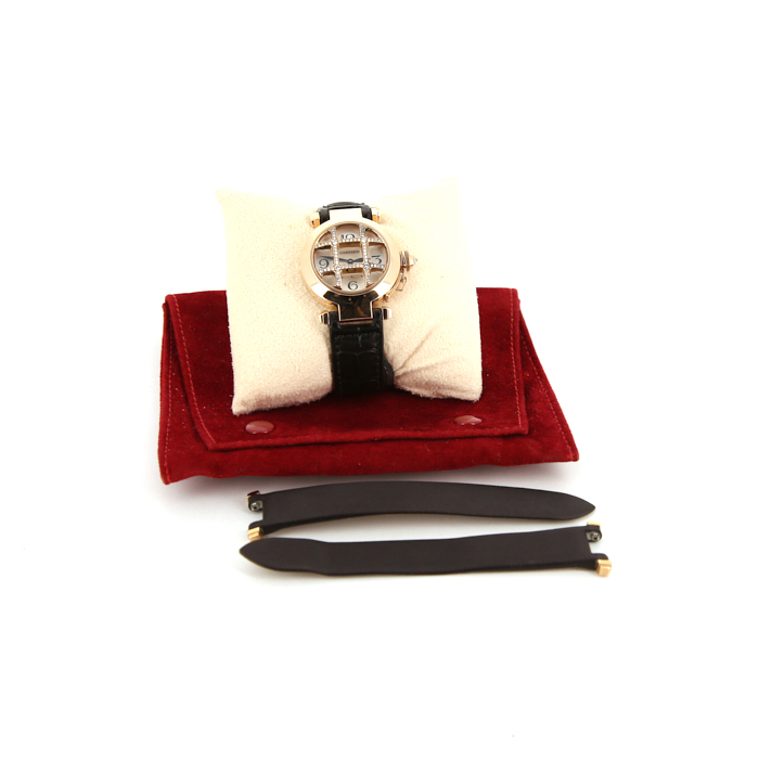 Reloj Cartier Pasha Grille de oro rosa Ref :  2815 Circa  2000