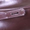 Hermes Kelly 28 cm handbag in brown box leather - Detail D5 thumbnail
