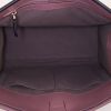 Bolso de mano Fendi Runaway en cuero rosa y junco negro - Detail D3 thumbnail