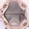 Bulgari shoulder bag in beige leather - Detail D3 thumbnail