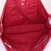 Sac cabas Hermes Toto Bag - Shop Bag en toile rouge - Detail D3 thumbnail