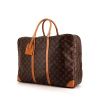 Sac de voyage Louis Vuitton Sirius en toile monogram enduite marron et cuir naturel - 00pp thumbnail